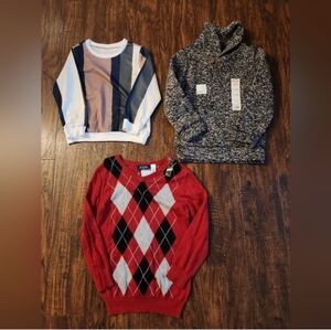 Boys Size 5 Sweater Shirt Top Bundle